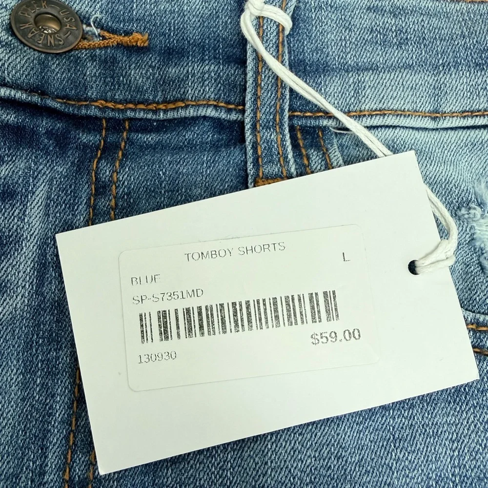 Sneak Peek Tomboy Denim Shorts